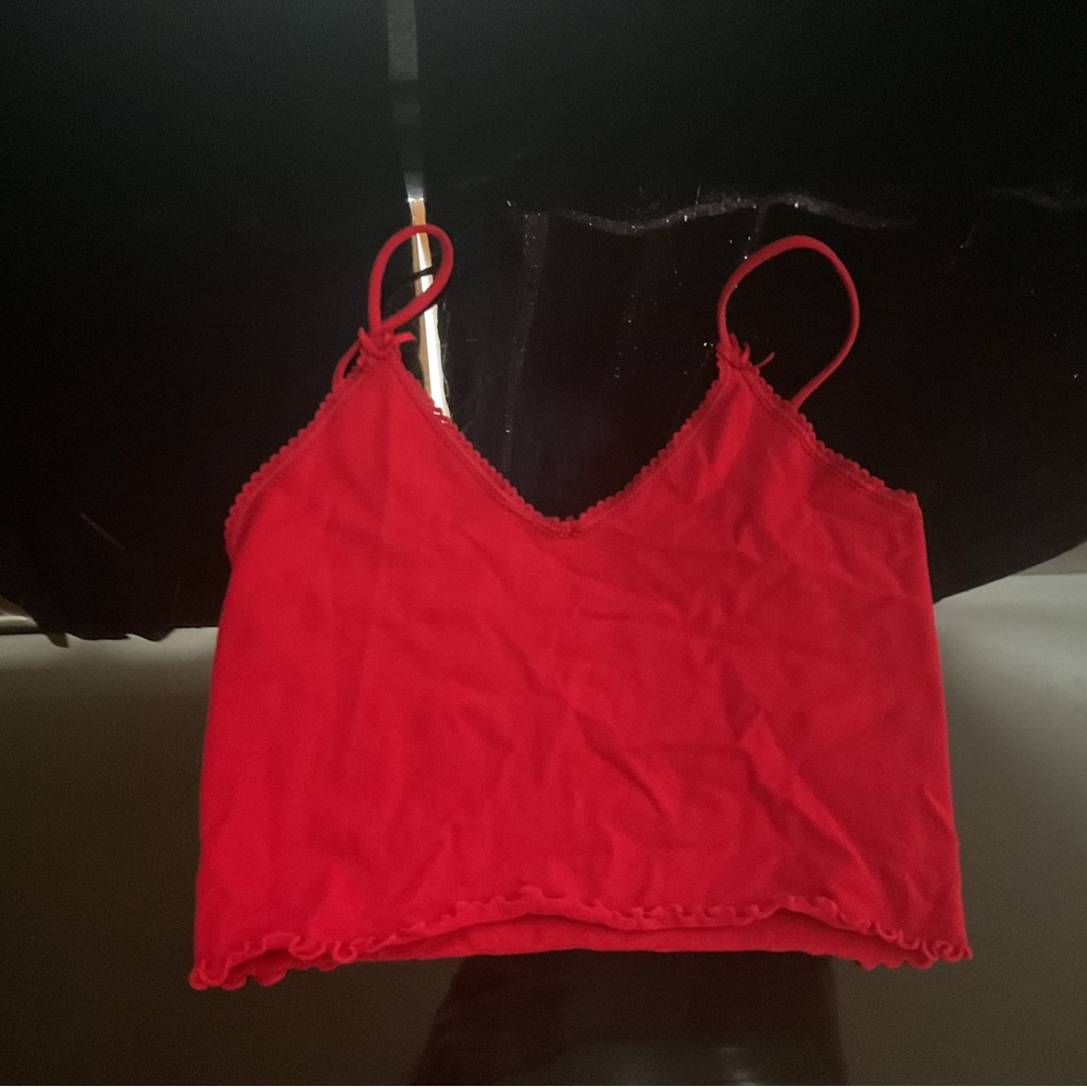 Red Women's Camisole Top